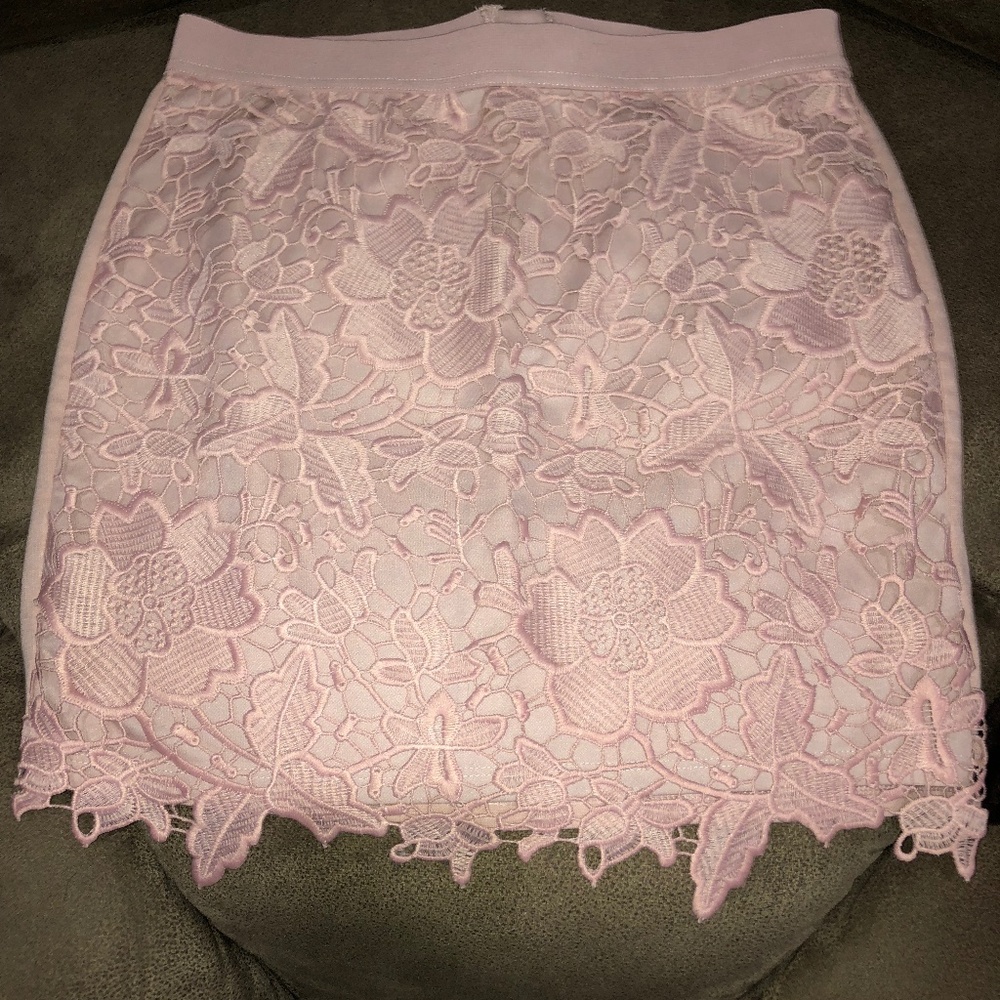 PINK MINI SKIRT